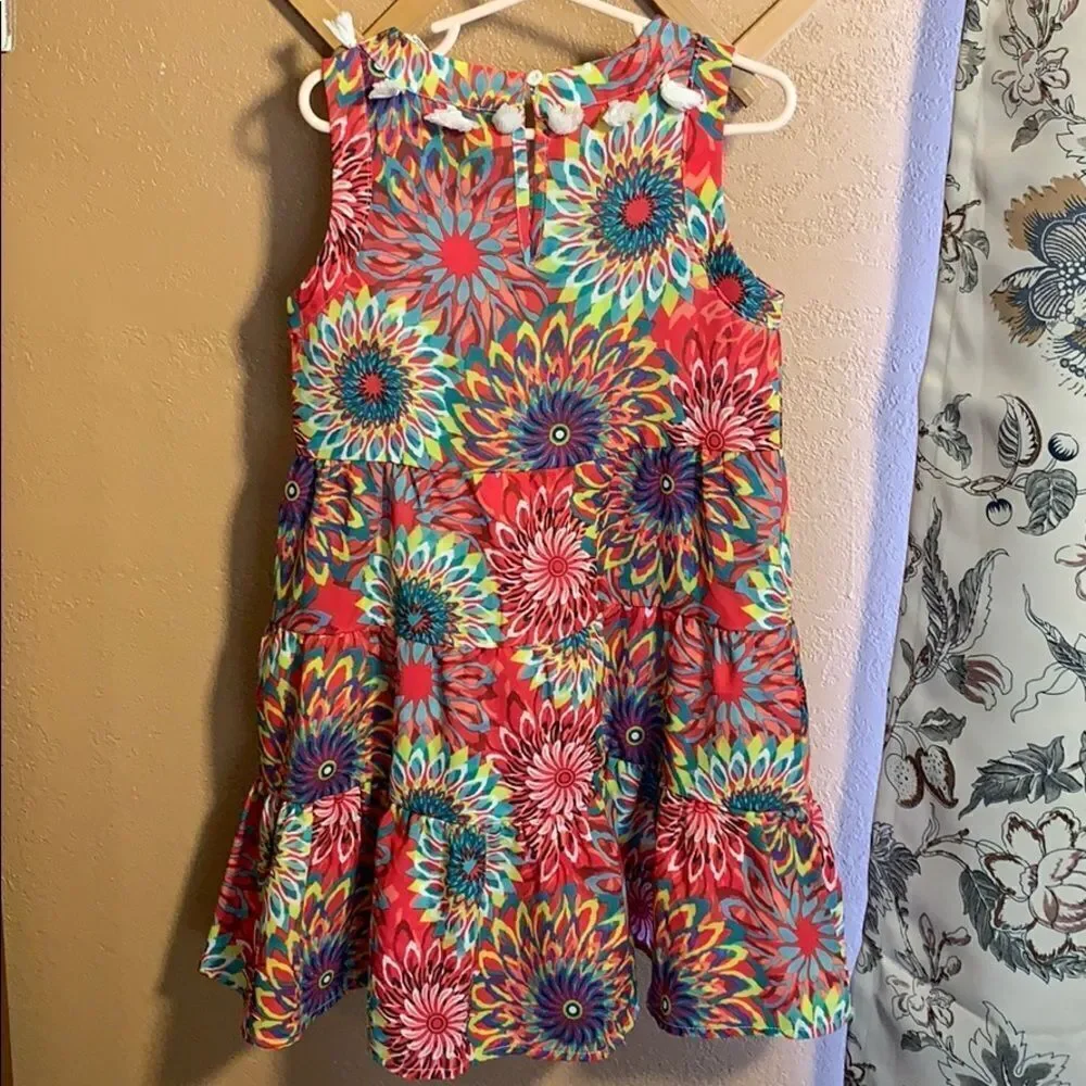Kidpik Outfit Jean Jacket, Blouse, Dress Size 5/6